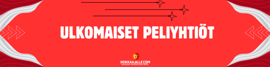 ulkomaiset peliyhtiöt
